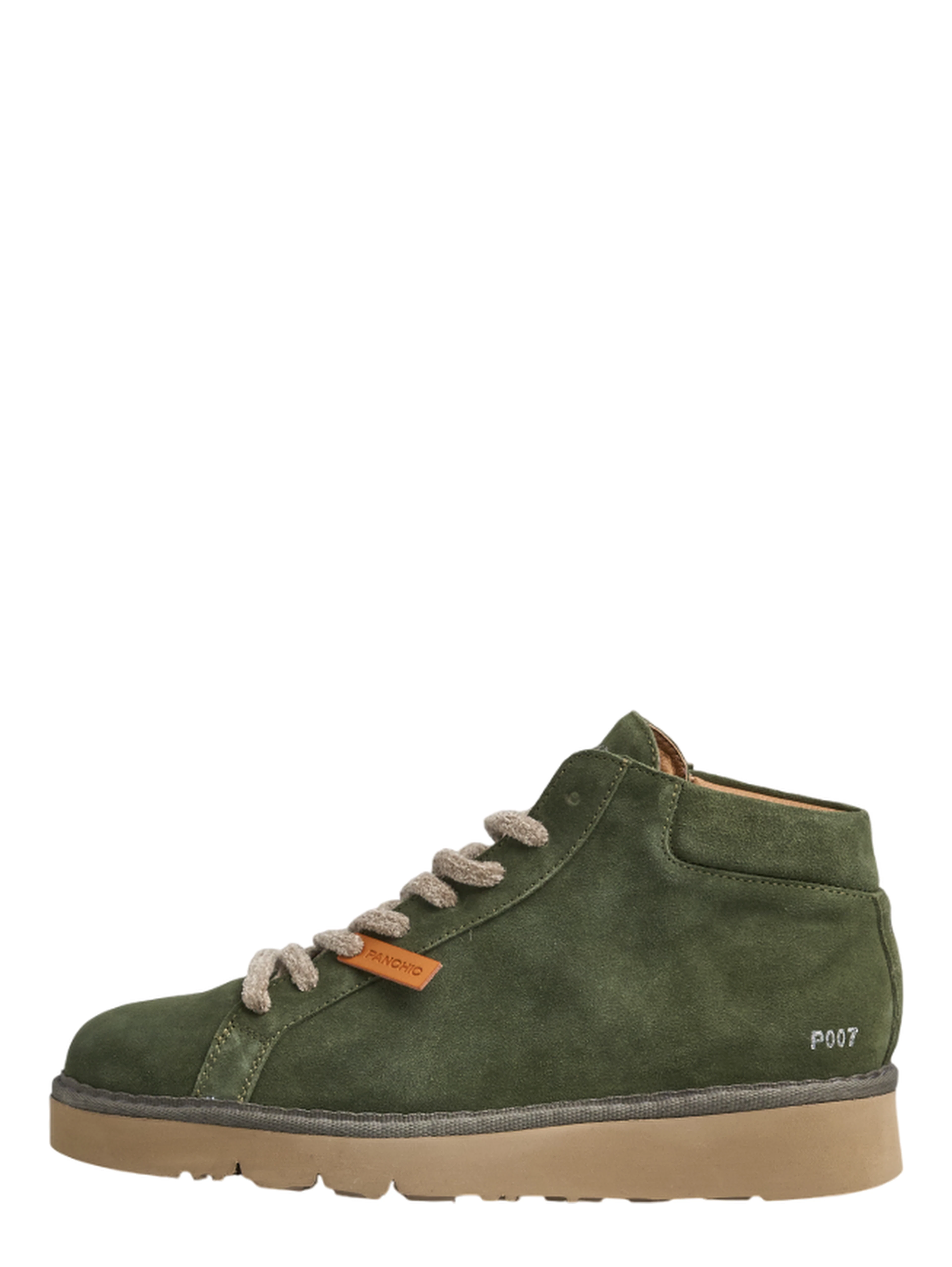 lace-up suede boots
