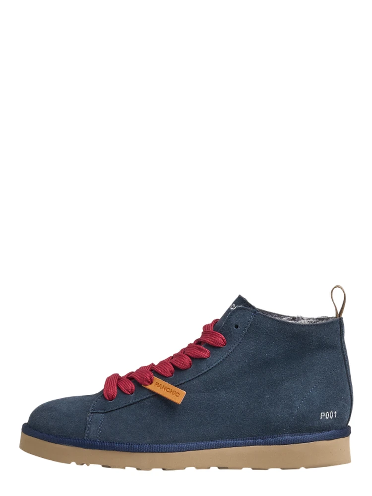 lace-up suede boots