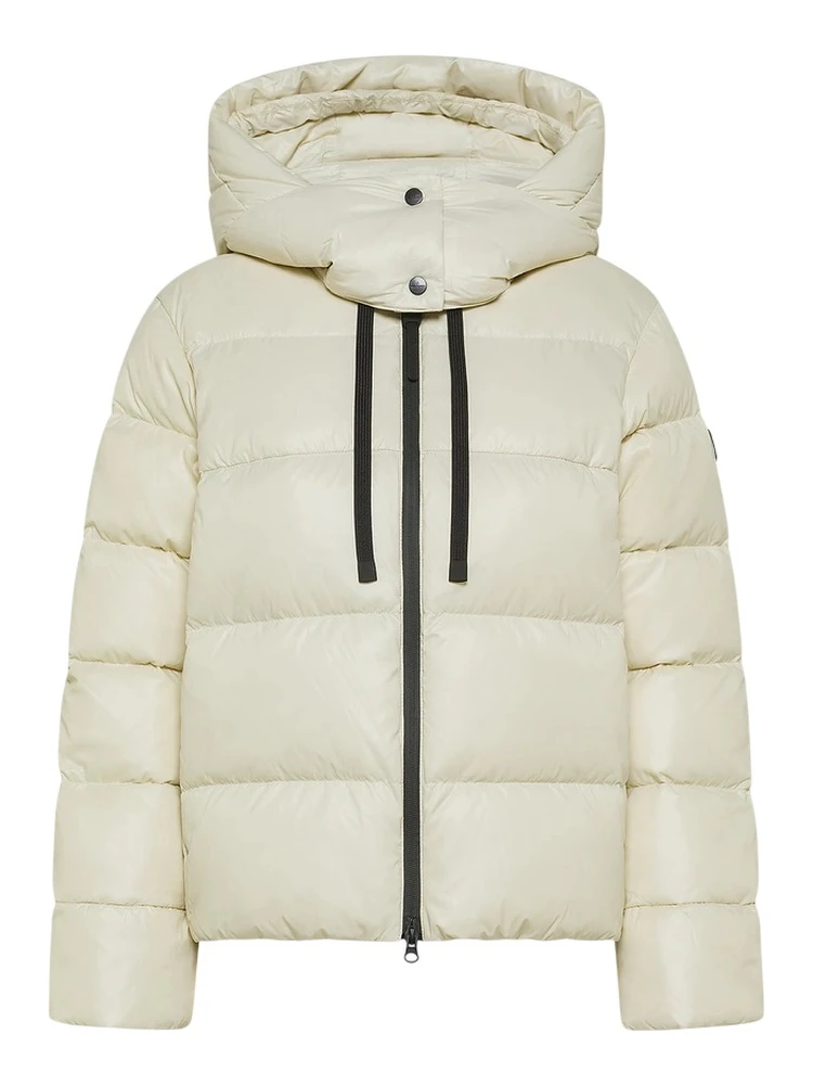 hooded puffer jacket