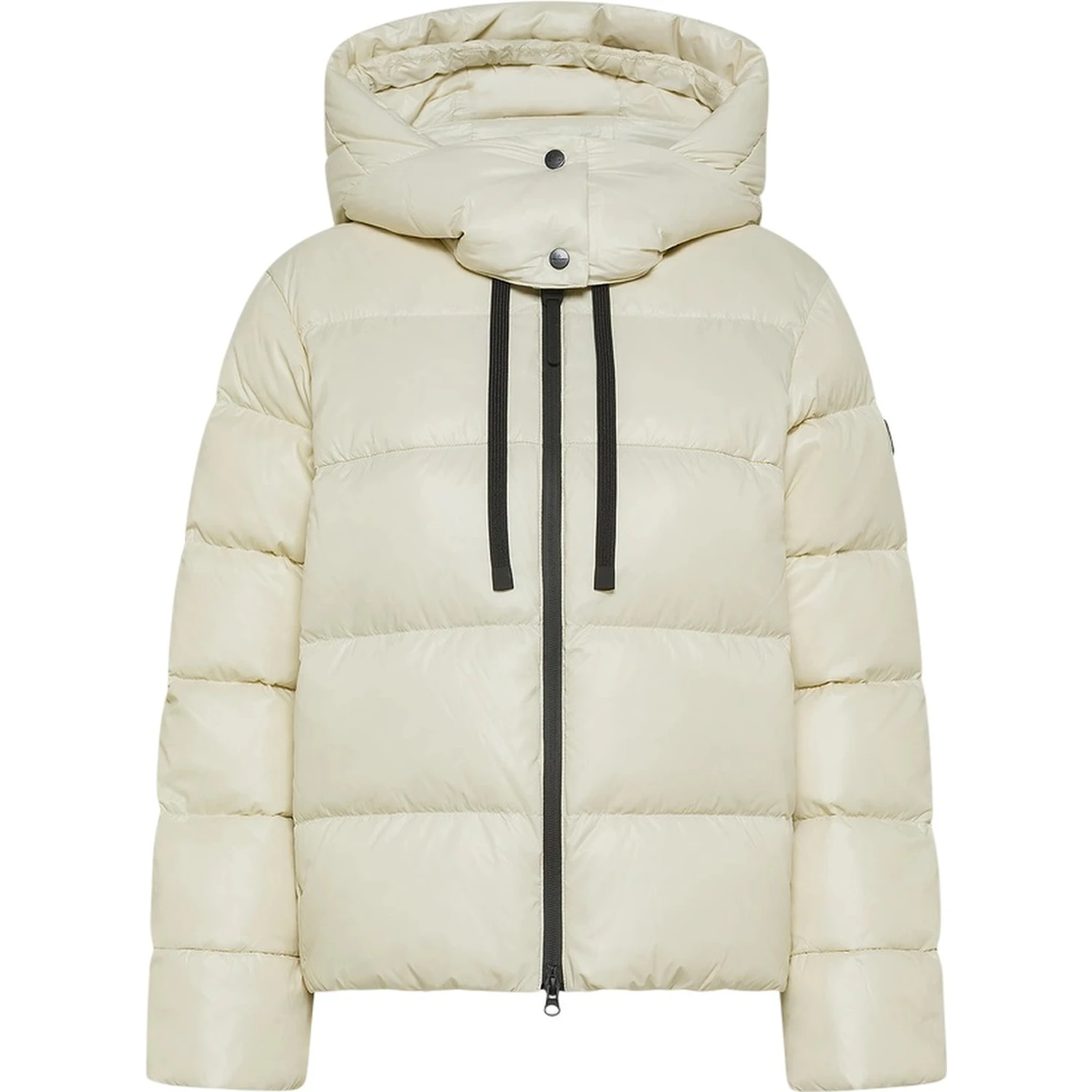 hooded puffer jacket