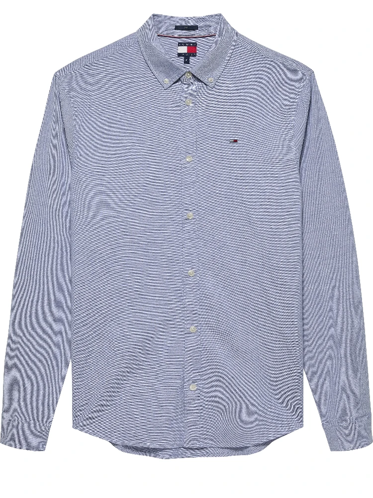 TOMMY JEANS  Shirts Clear Blue