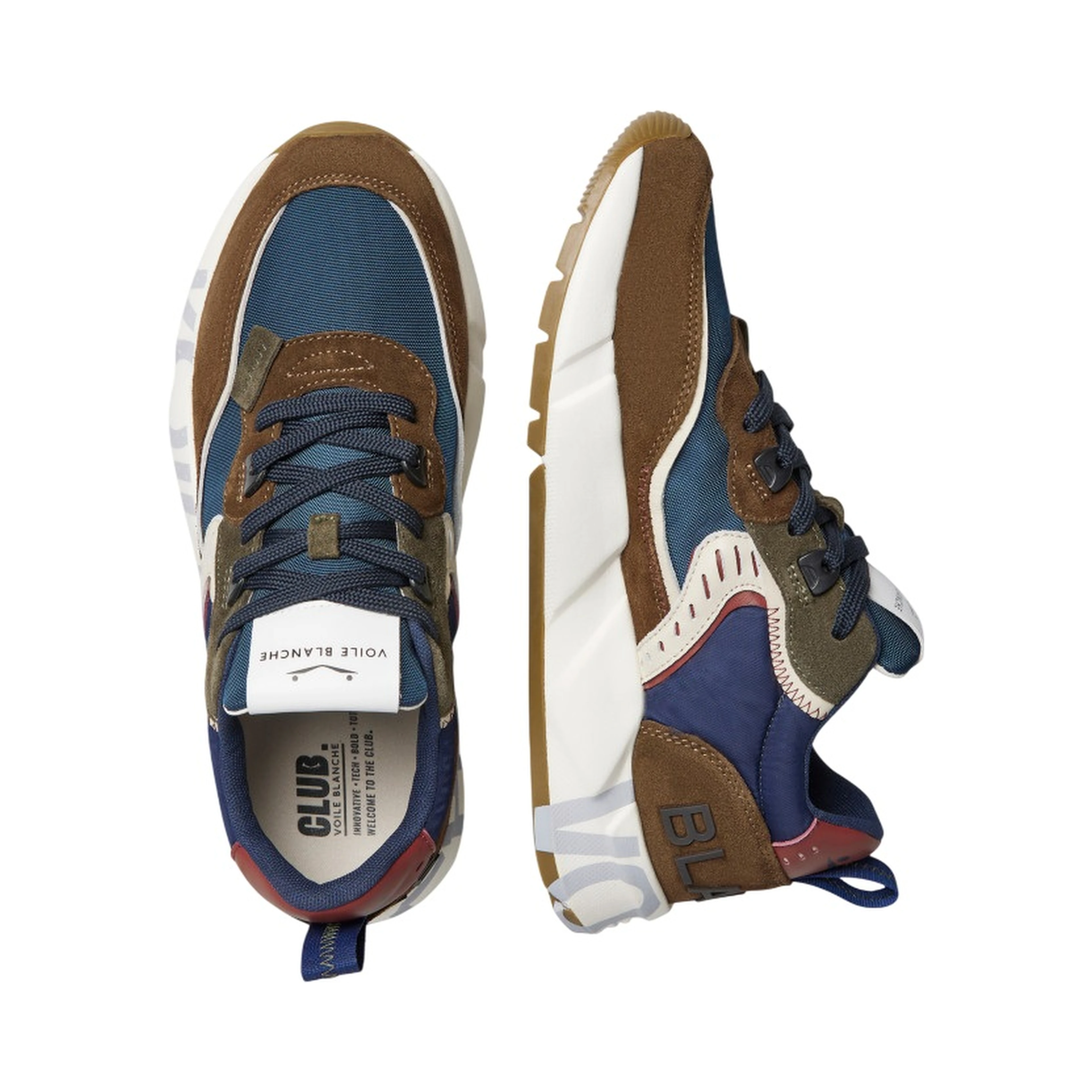 Voile Blanche Sneakers Brown
