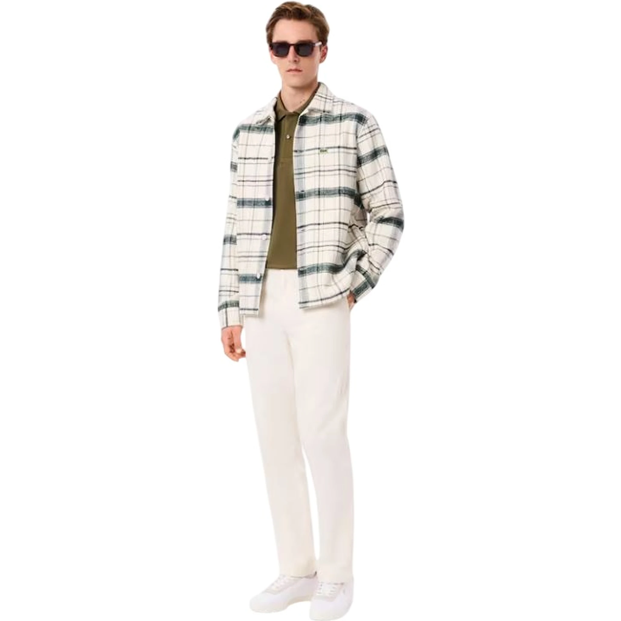 Lacoste T-shirts and Polos Green