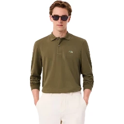 Lacoste T-shirts and Polos Green