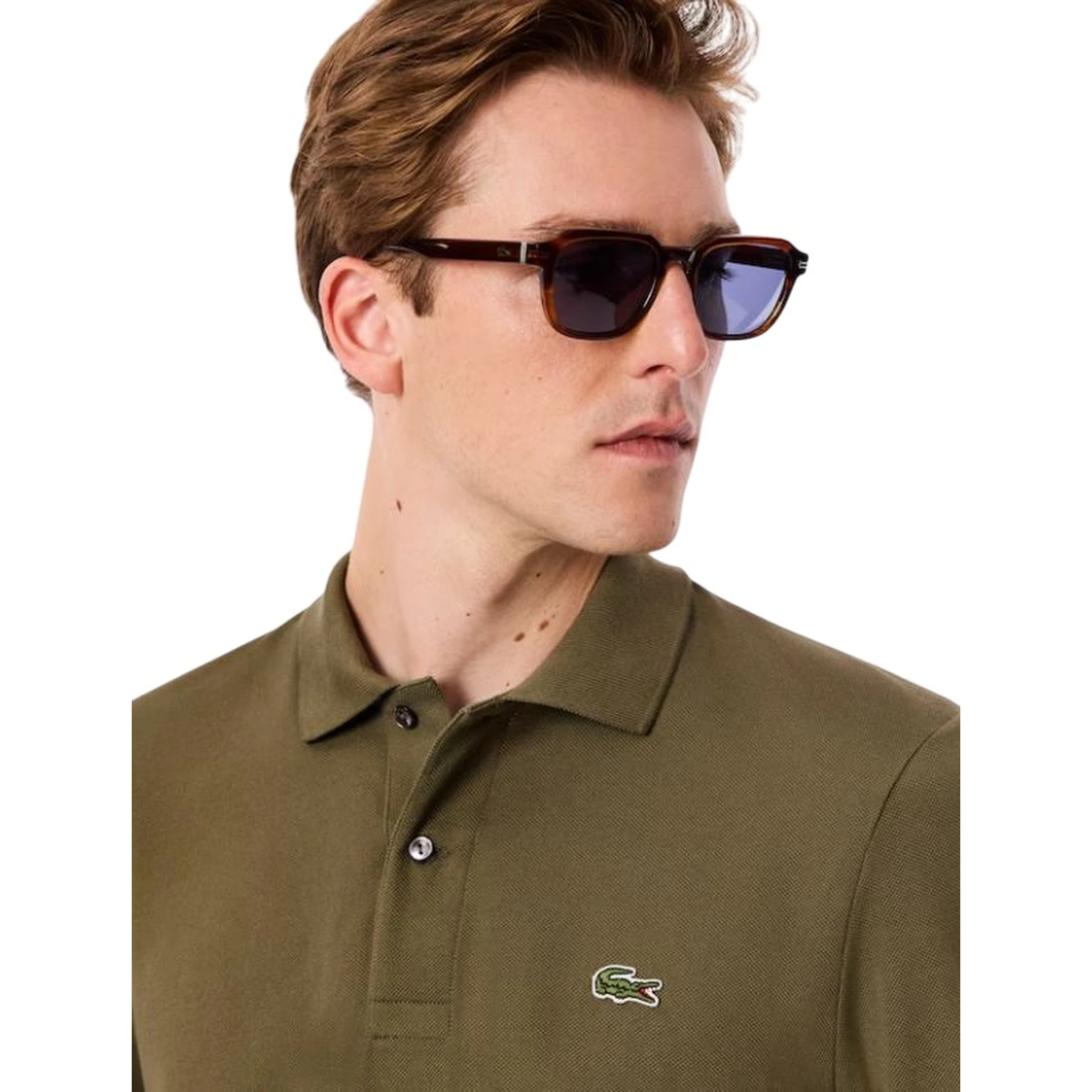 Lacoste T-shirts and Polos Green