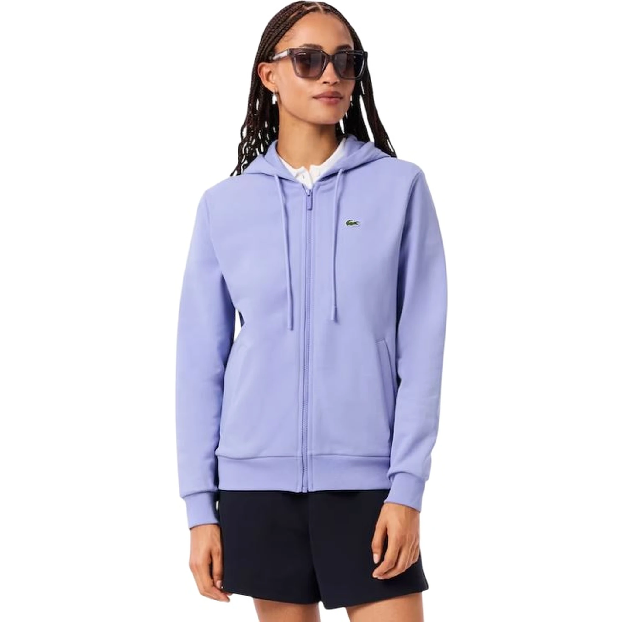 كنزات لاكوست زرقاء صافية