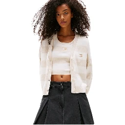 TOMMY JEANS  Sweaters Cream