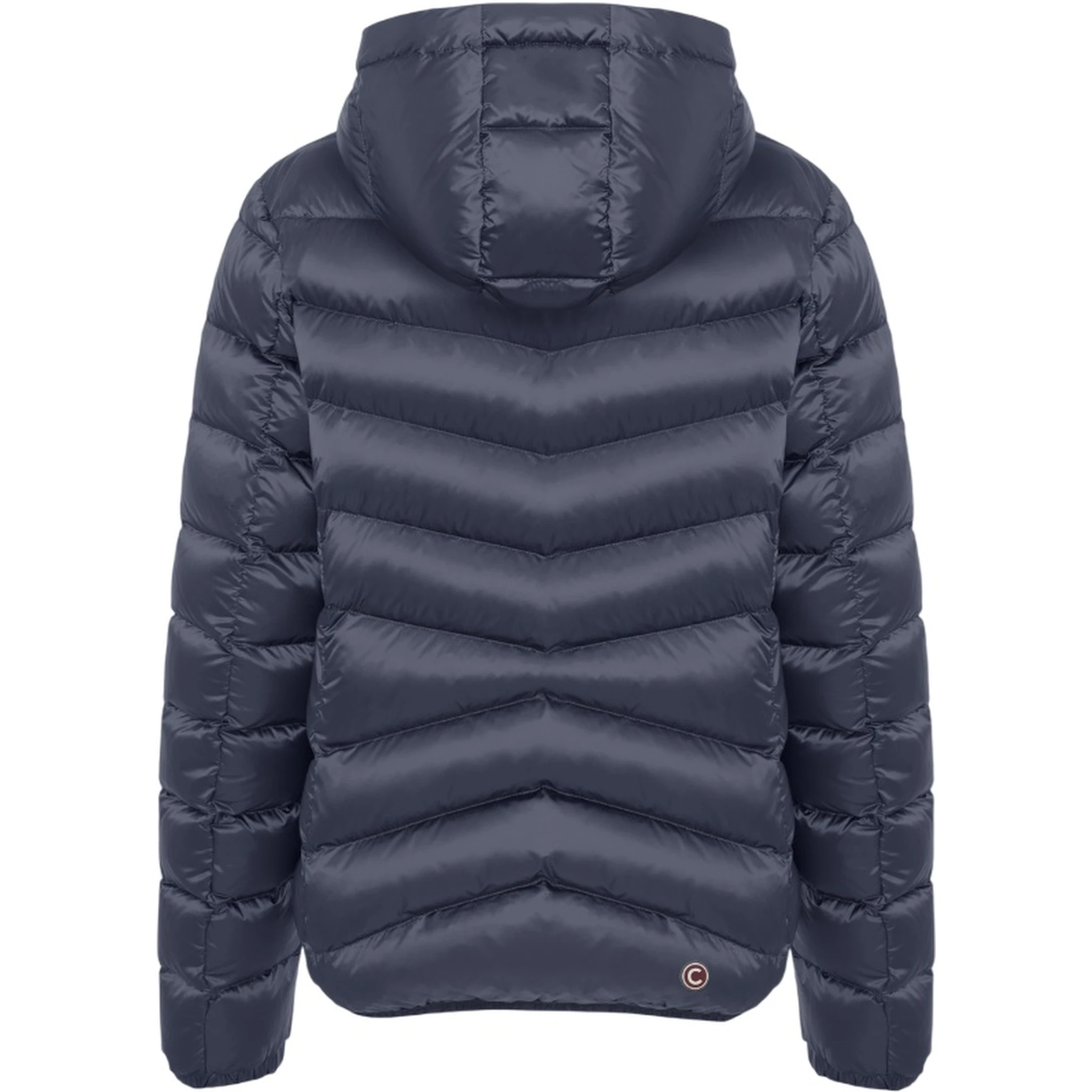 hooded quilted jacket
