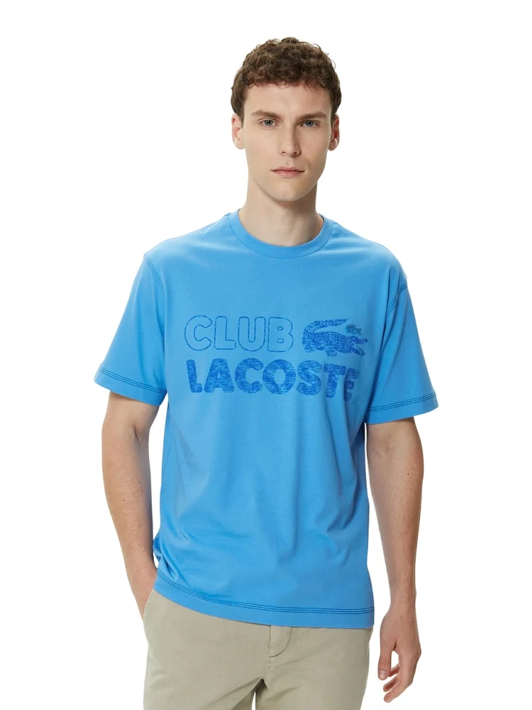 Lacoste T-shirts and Polos Clear Blue