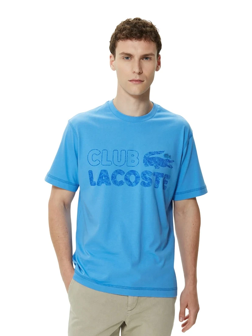 Lacoste T-shirts and Polos Clear Blue