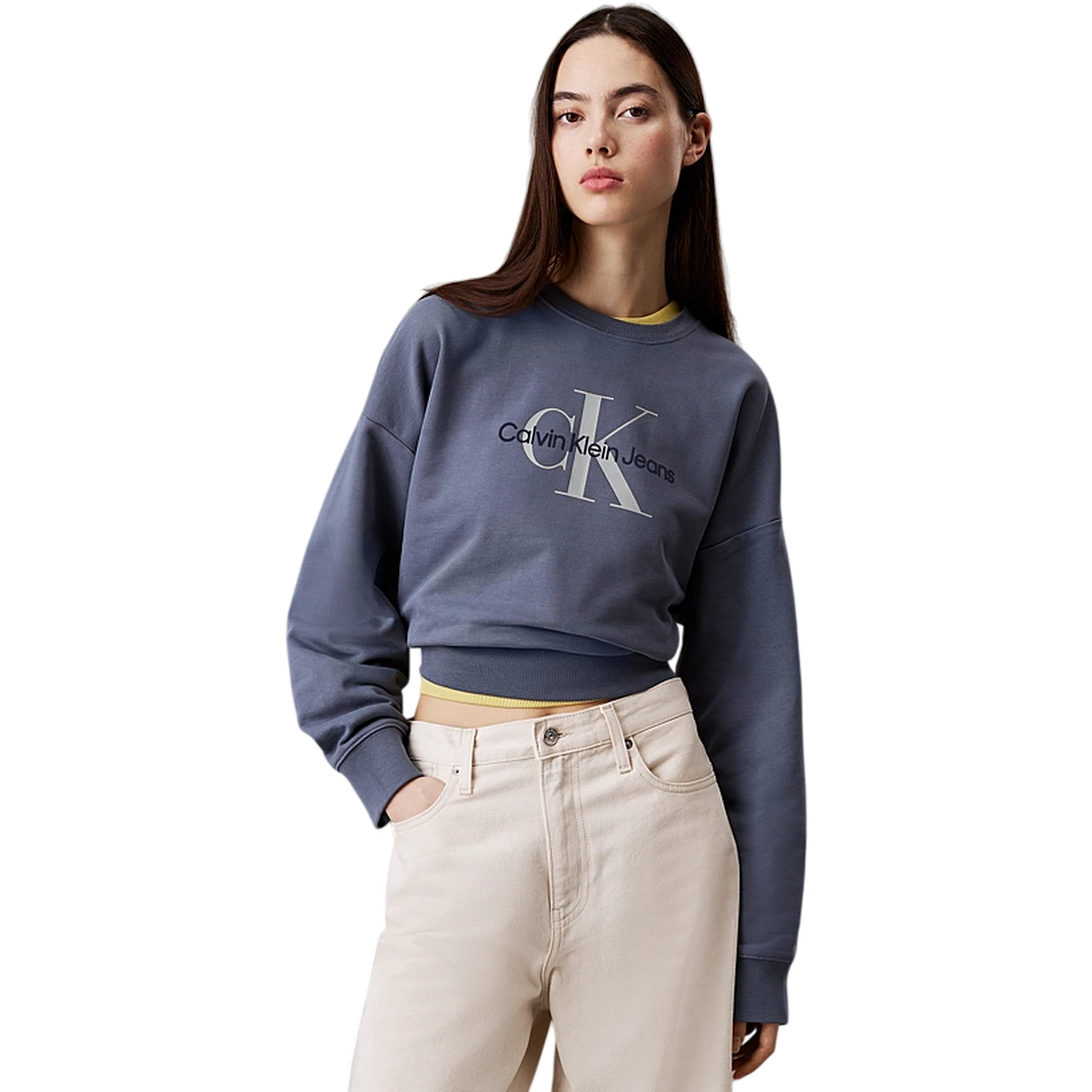 كنزات كالفن كلاين رمادية