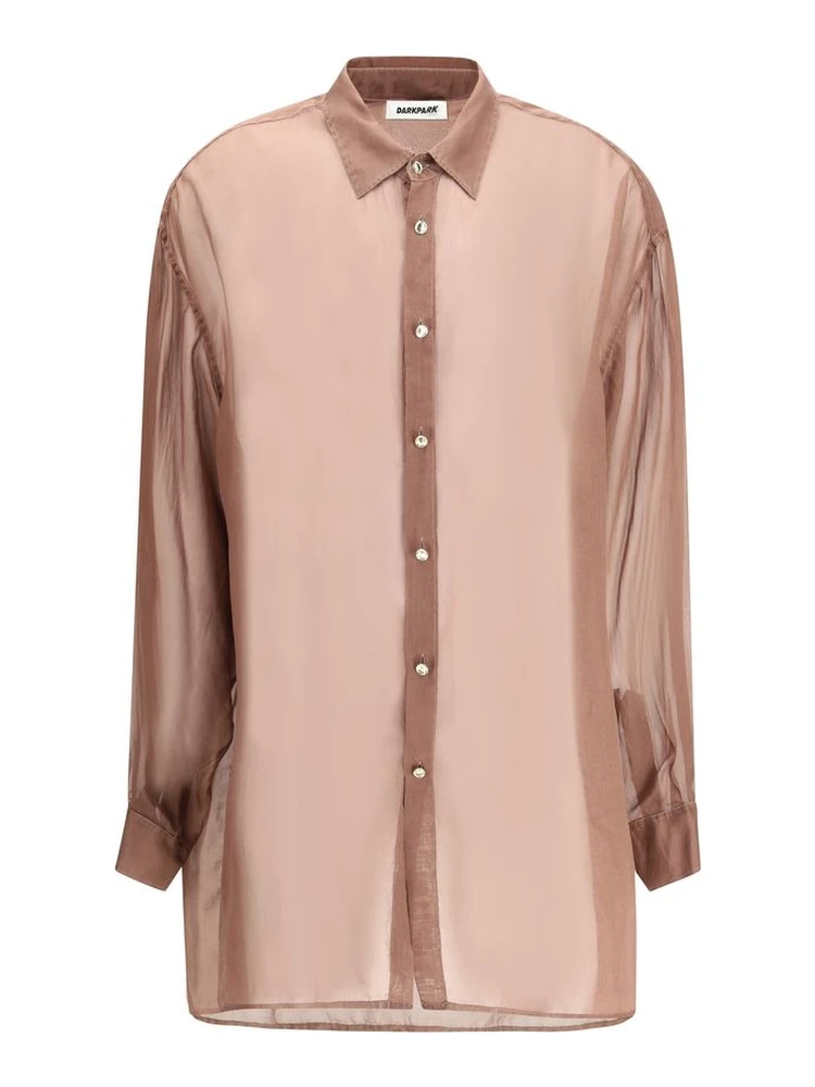 Bordeaux Silk Blouse