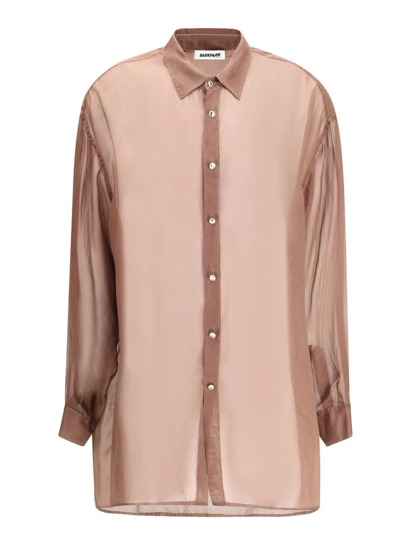 Bordeaux Silk Blouse