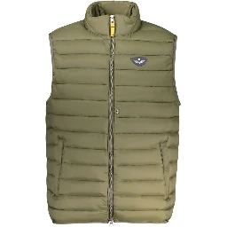 Green Polyamide Men's Jacket