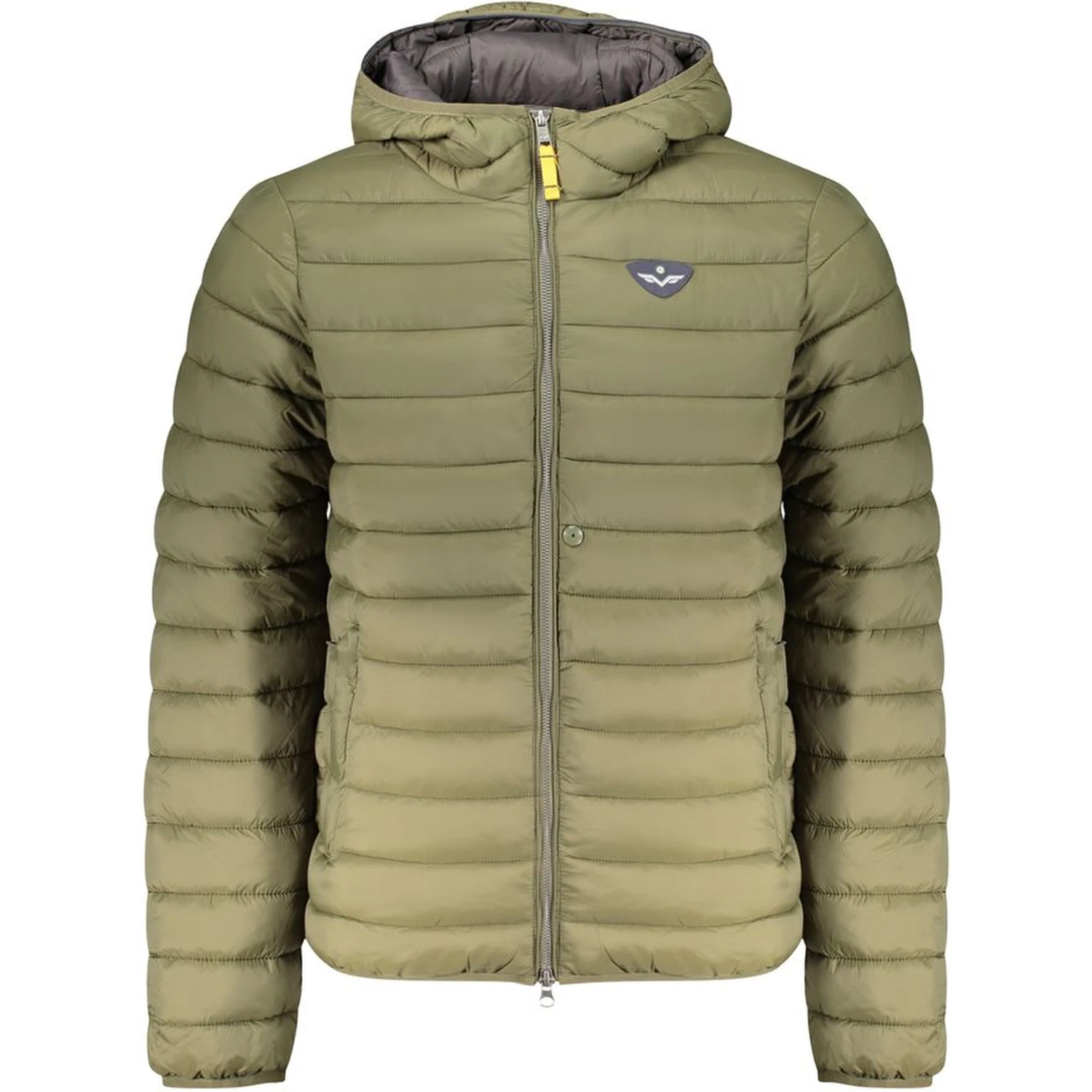 Green Polyamide Men Jacket