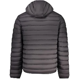 Black Polyamide Men Jacket