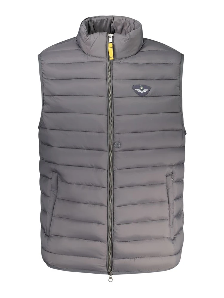 Gray Polyamide Men's Jacket