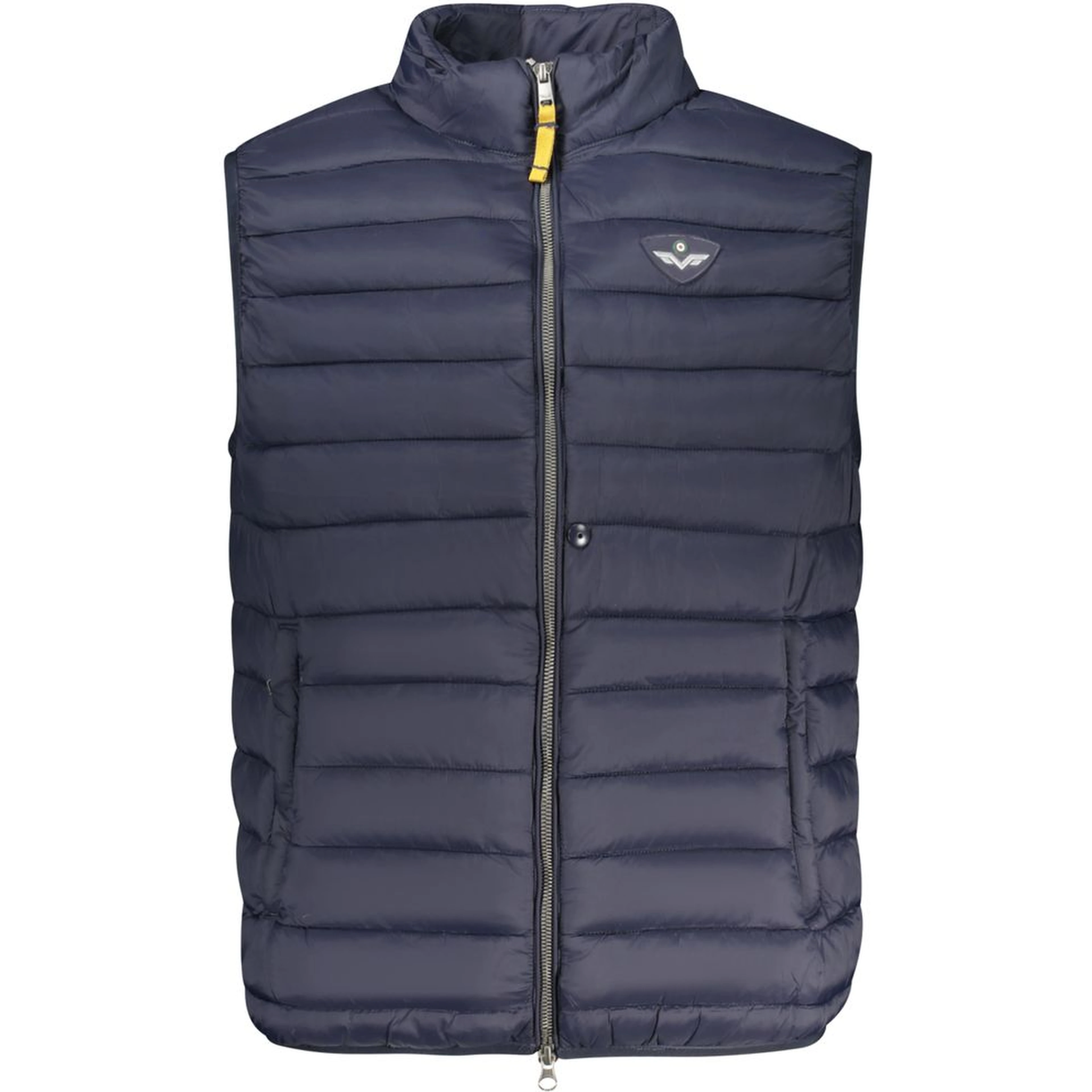 Blue Polyamide Men Jacket