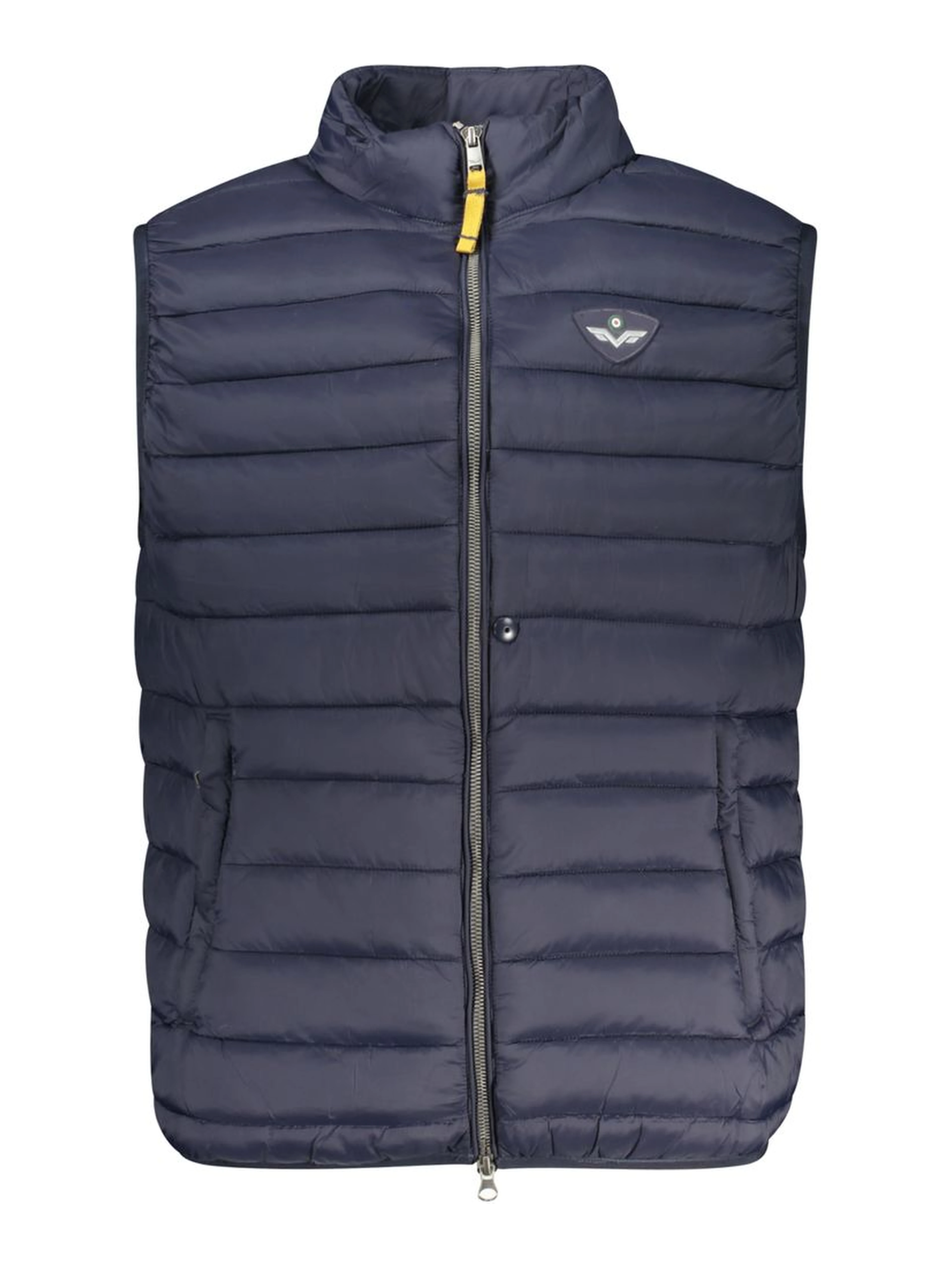 Blue Polyamide Men Jacket