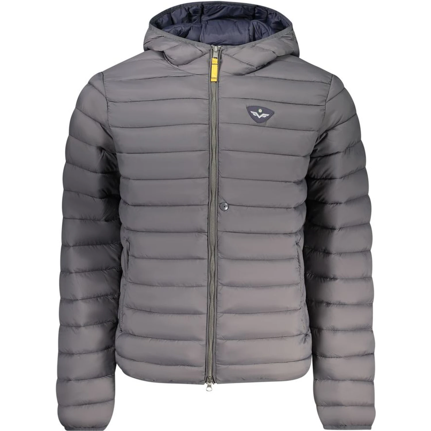 Gray Polyamide Men Jacket