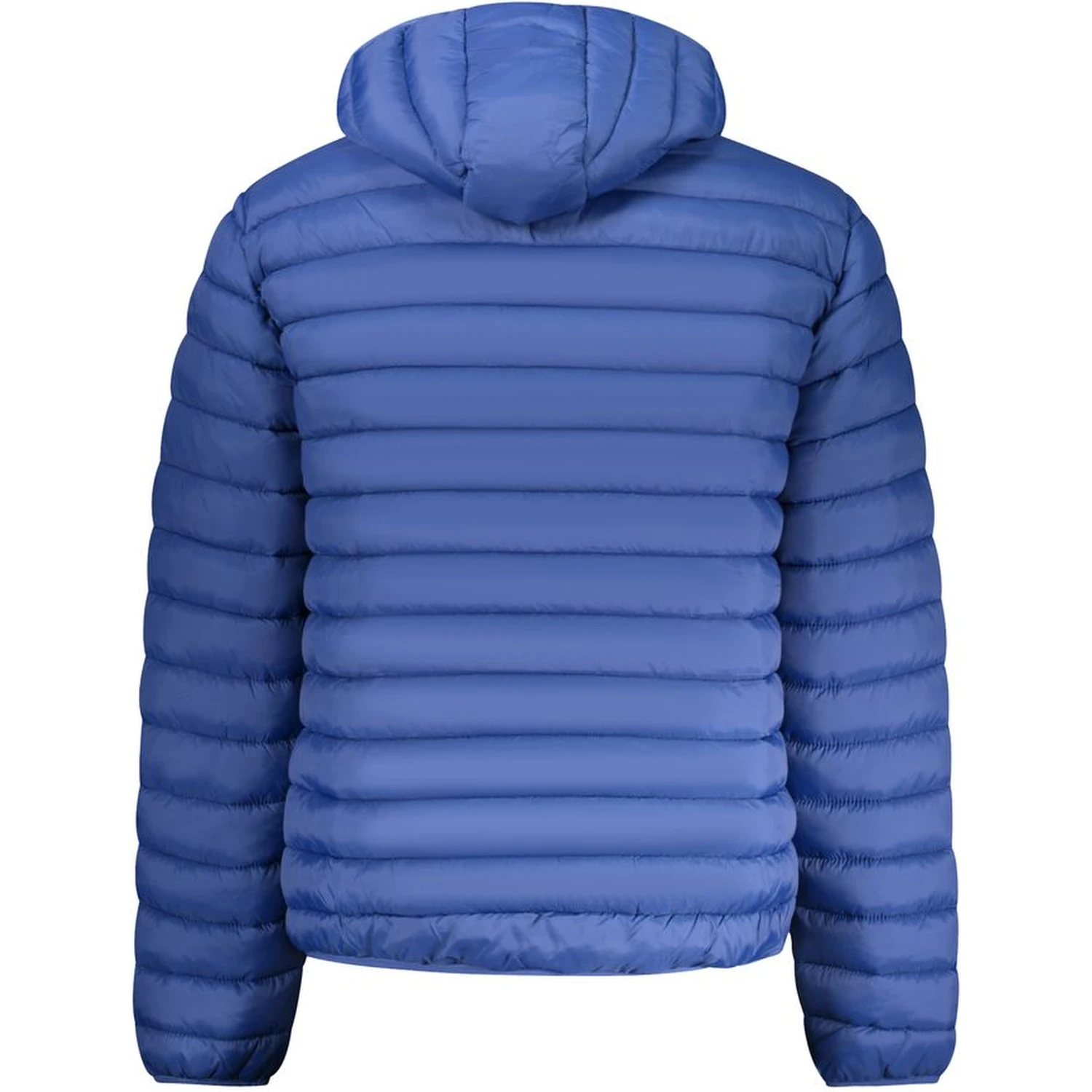 Blue Polyamide Men Jacket