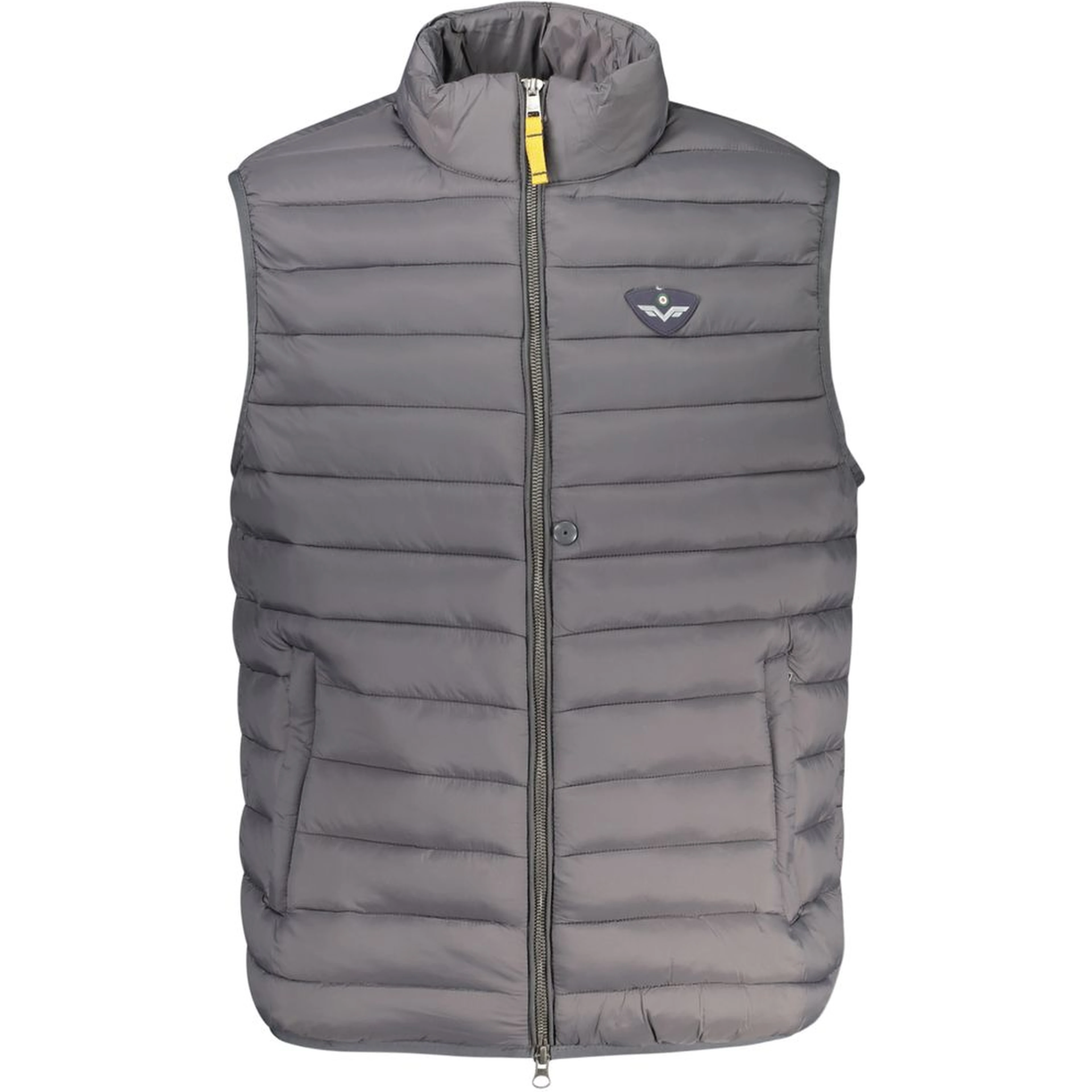 Gray Polyamide Men Jacket