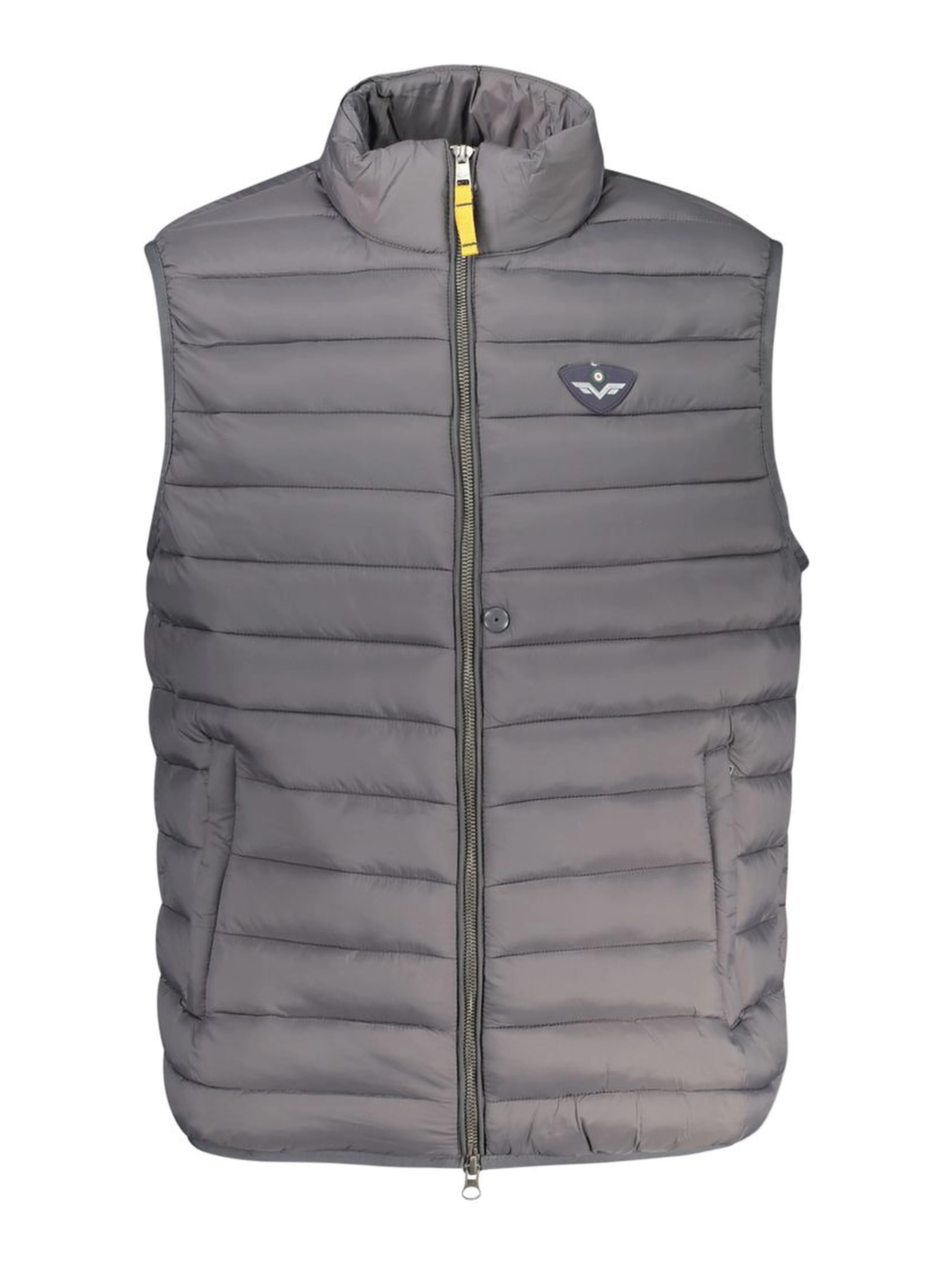 Gray Polyamide Men Jacket