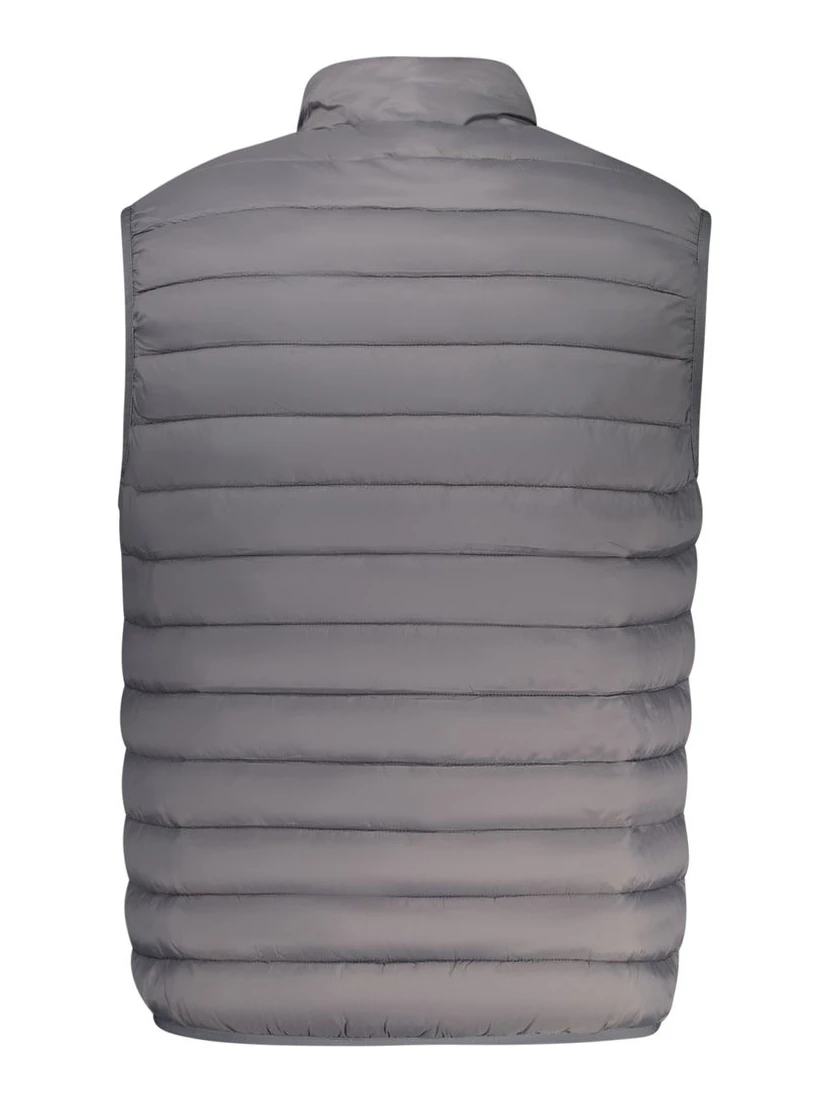 Gray Polyamide Men Jacket