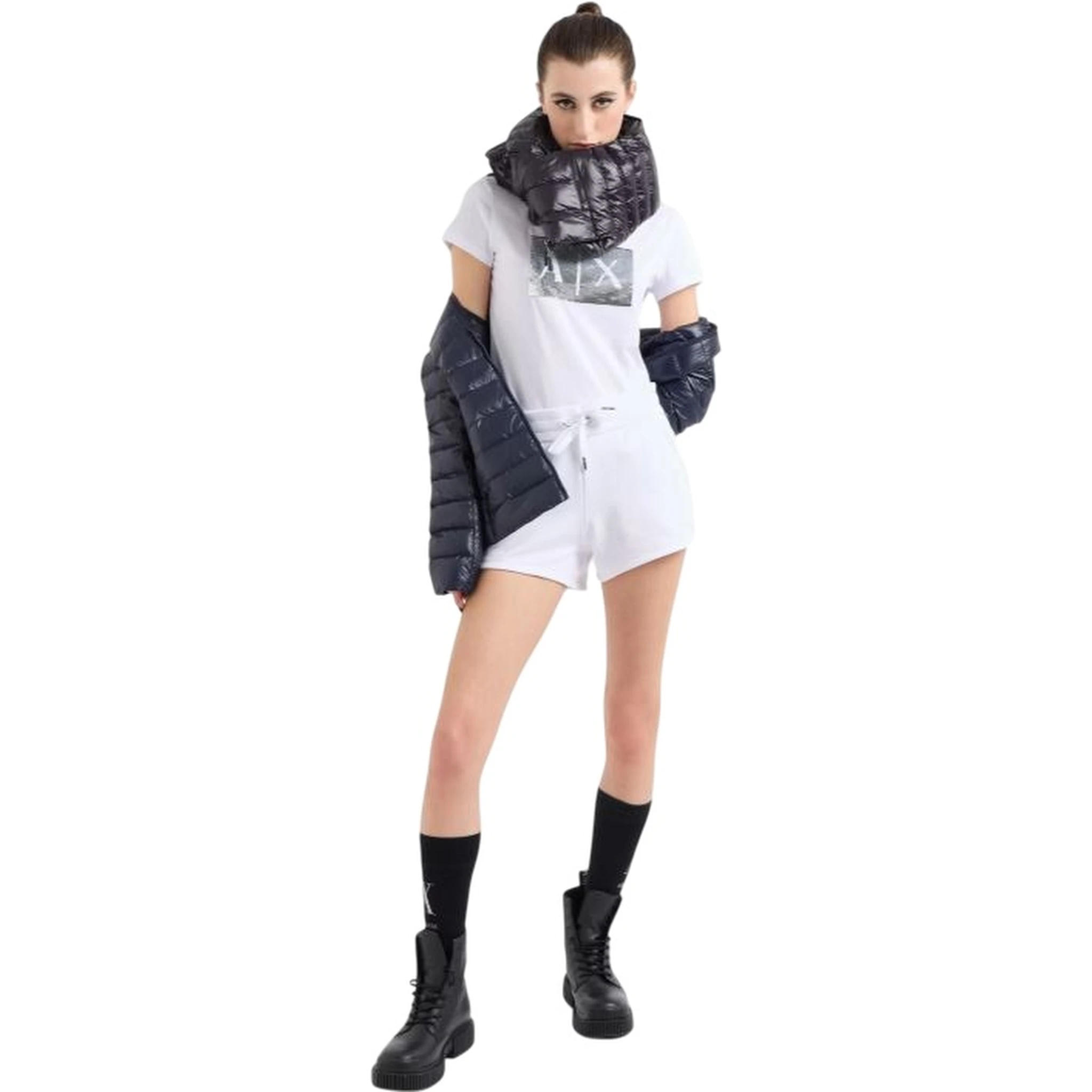 أرماني إكستشينج كوتس أزرق