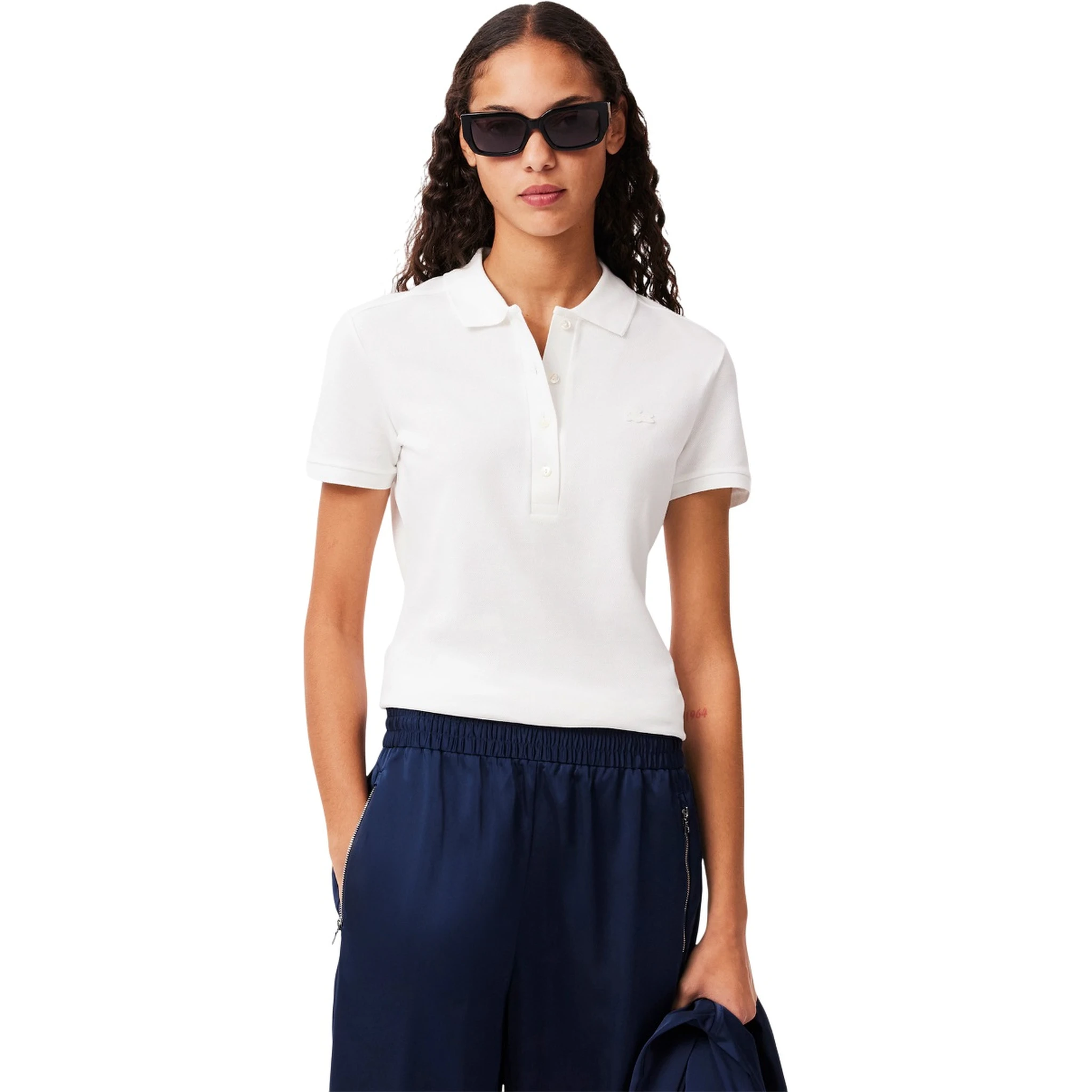 Lacoste T-shirts and Polos White