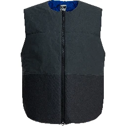 Cotton sleeveless jacket