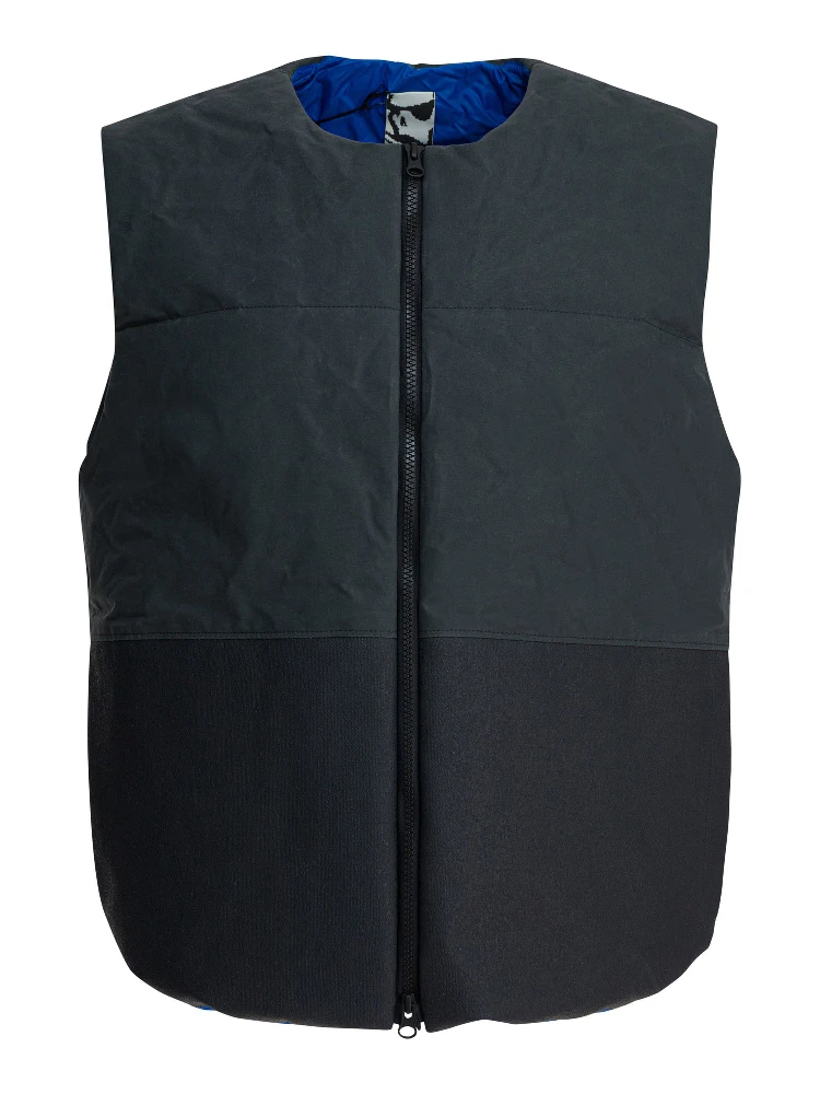 Cotton sleeveless jacket