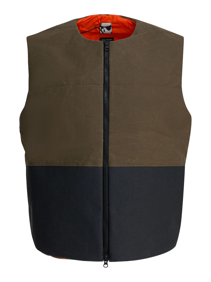 Cotton sleeveless jacket