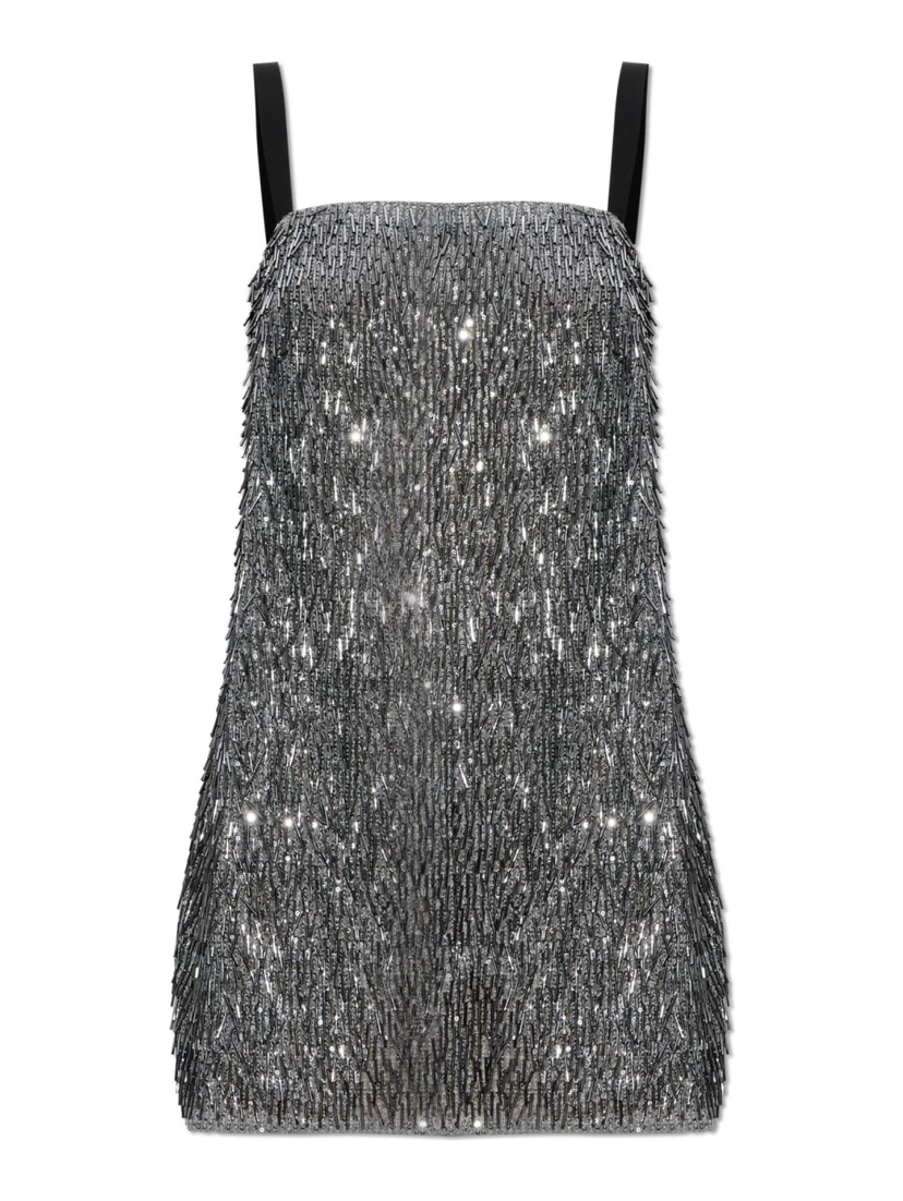 SEQUINED MINI DRESS