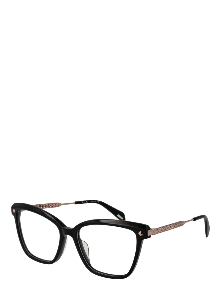 Black Metal Glasses (Frames)