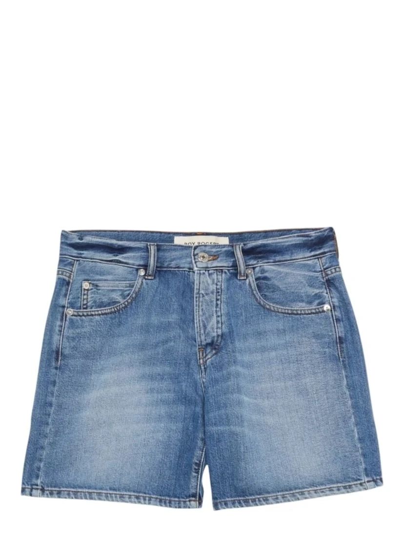 ROY ROGER'S Shorts Blue