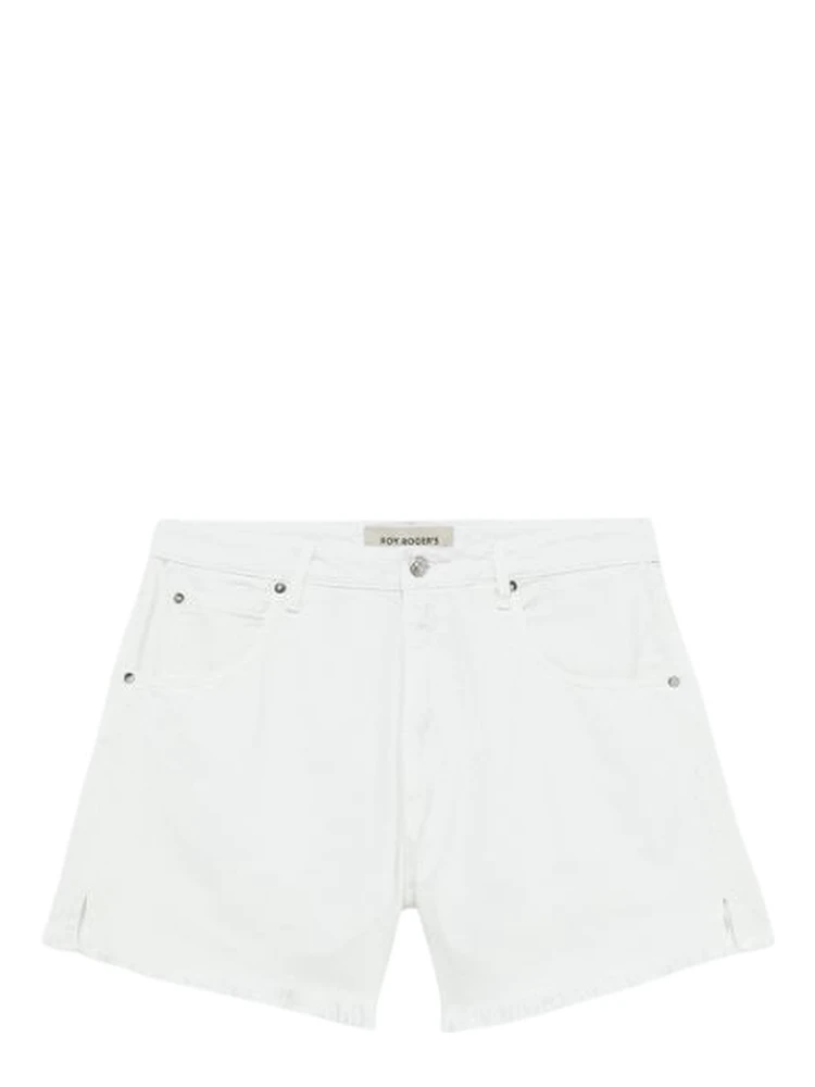 ROY ROGER'S Shorts White