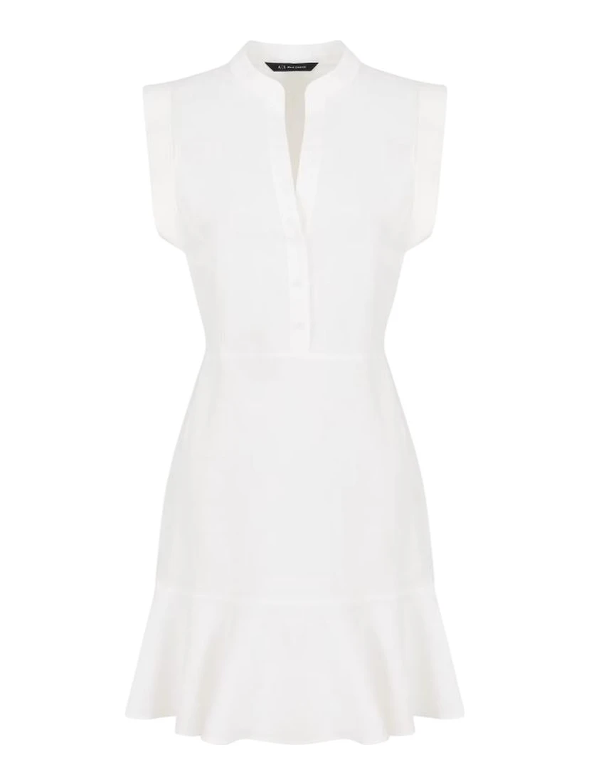 ARMANI EXCHANGE Dresses White