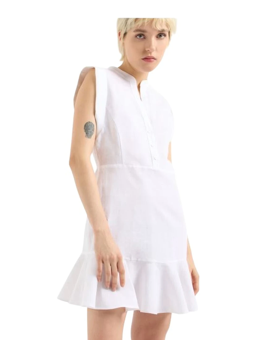 ARMANI EXCHANGE Dresses White