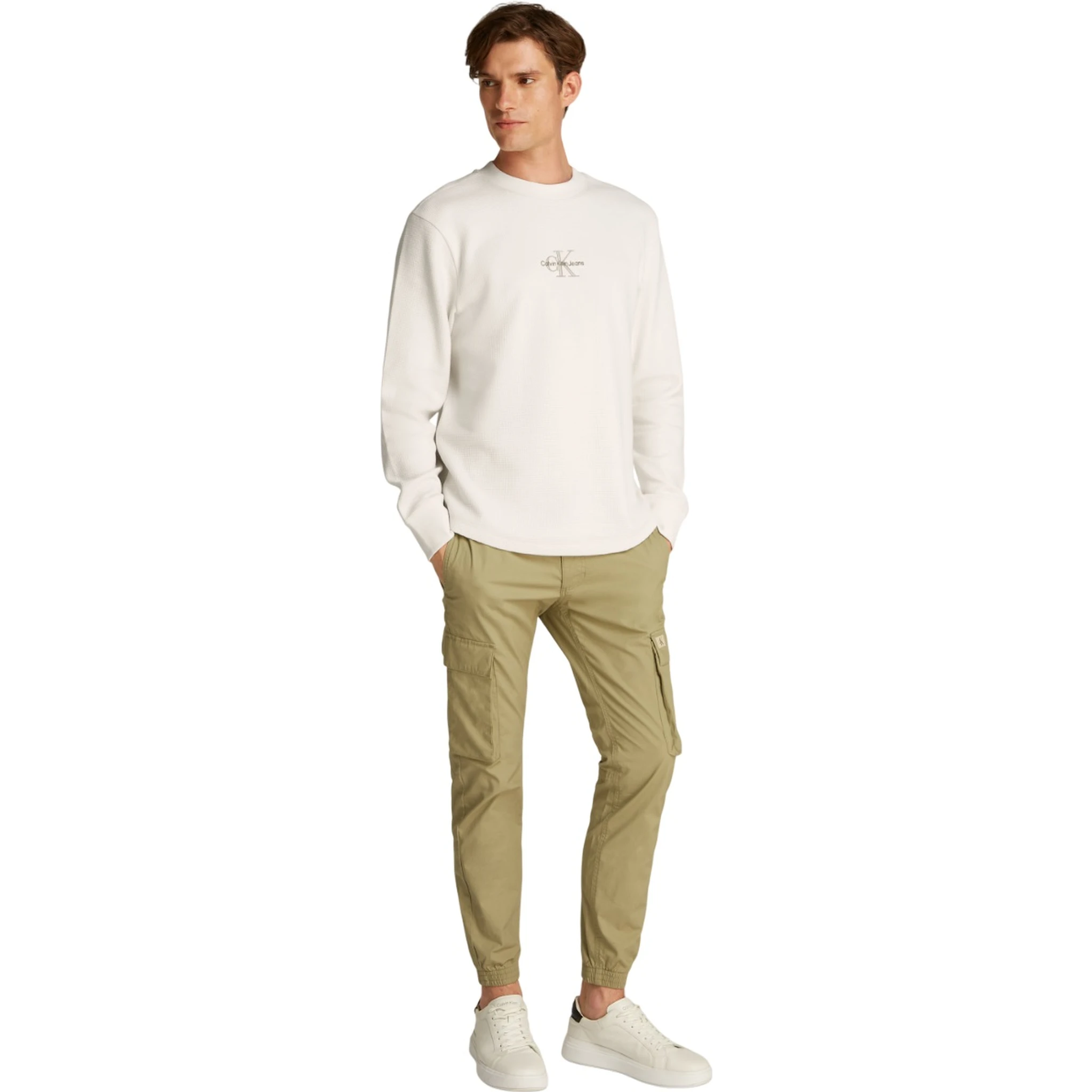 Calvin Klein Sweaters White