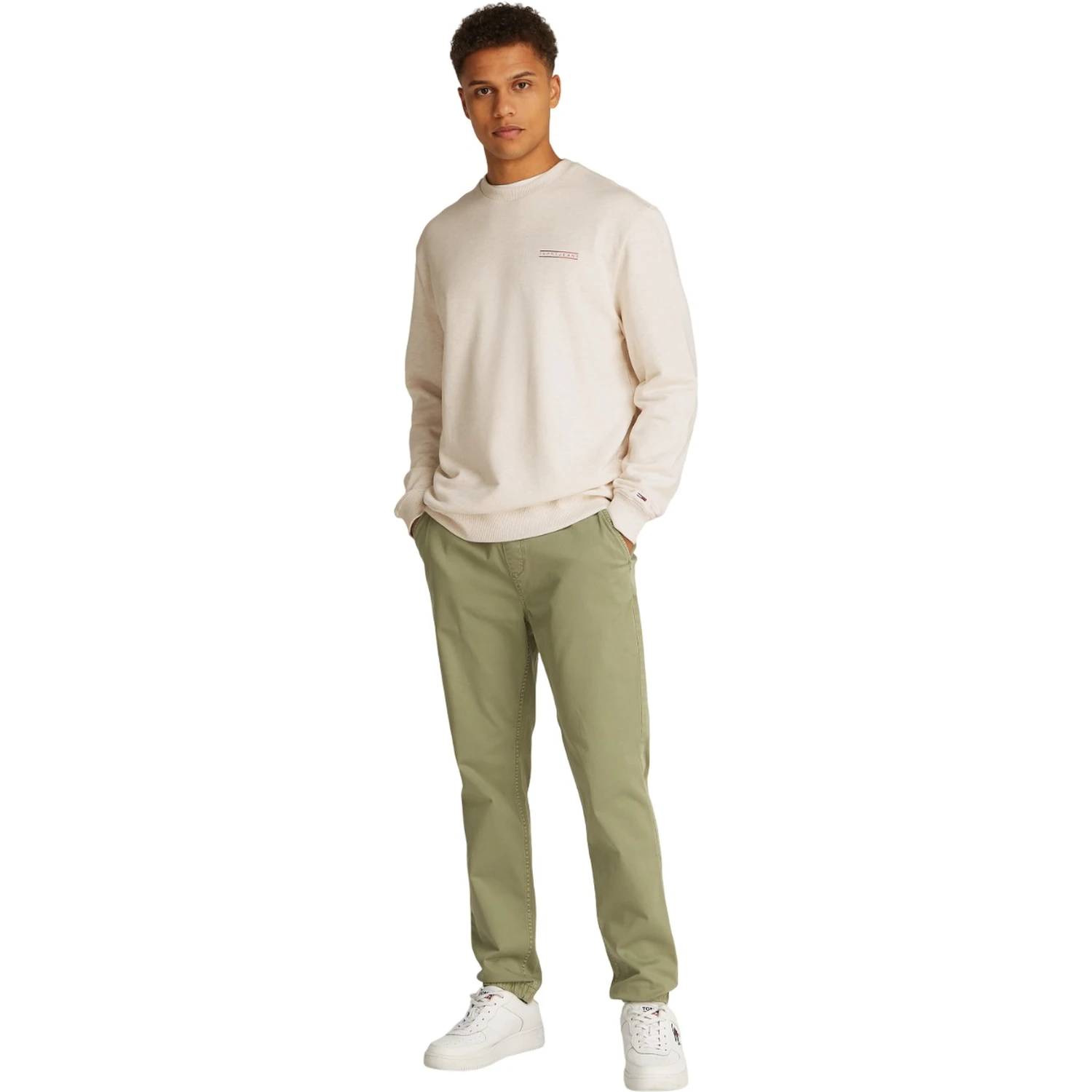 TOMMY JEANS  Sweaters Beige