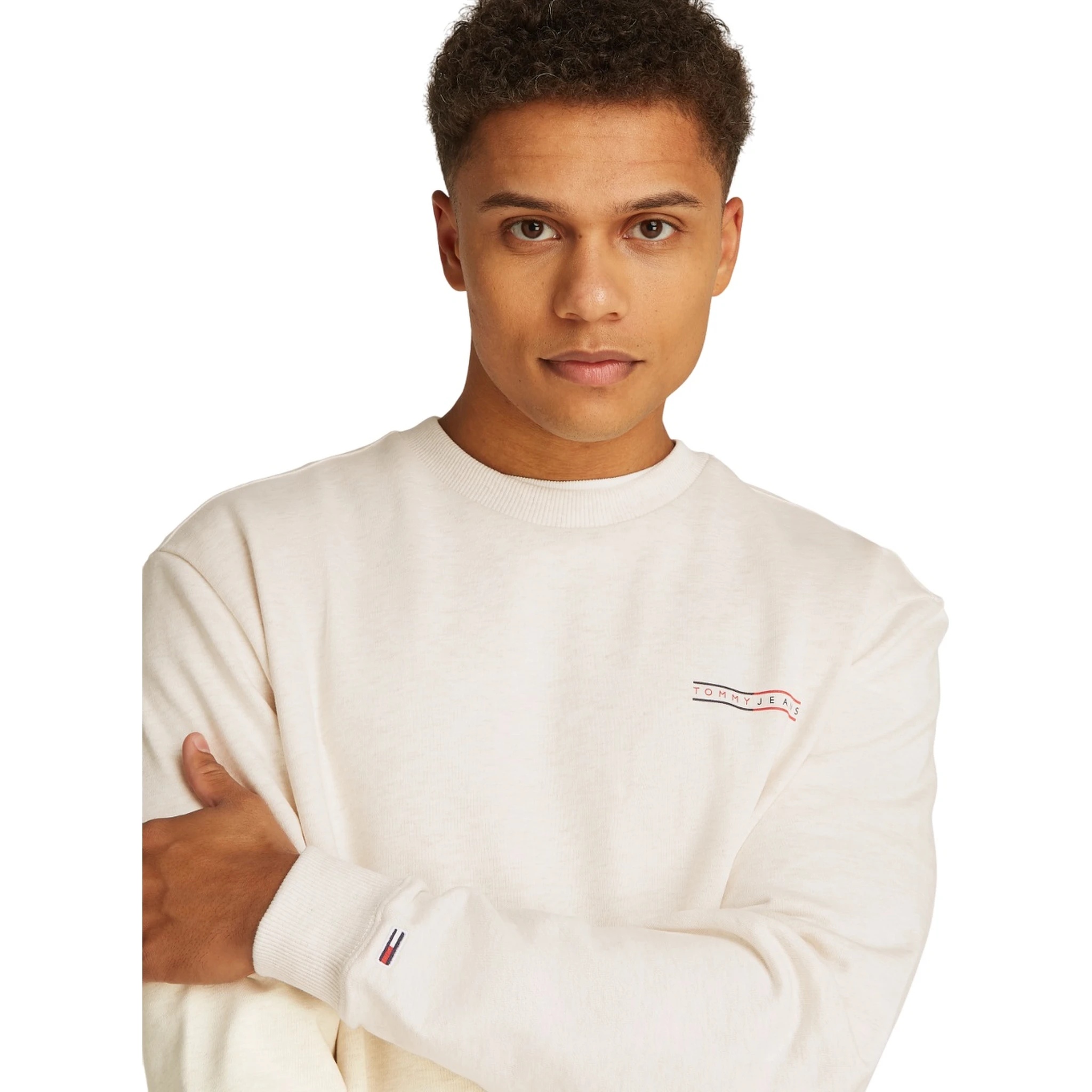 TOMMY JEANS Sweaters Beige