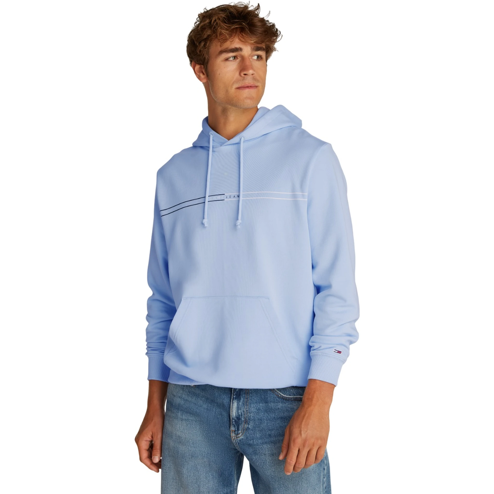 TOMMY JEANS  Sweaters Clear Blue