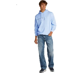 TOMMY JEANS  Sweaters Clear Blue