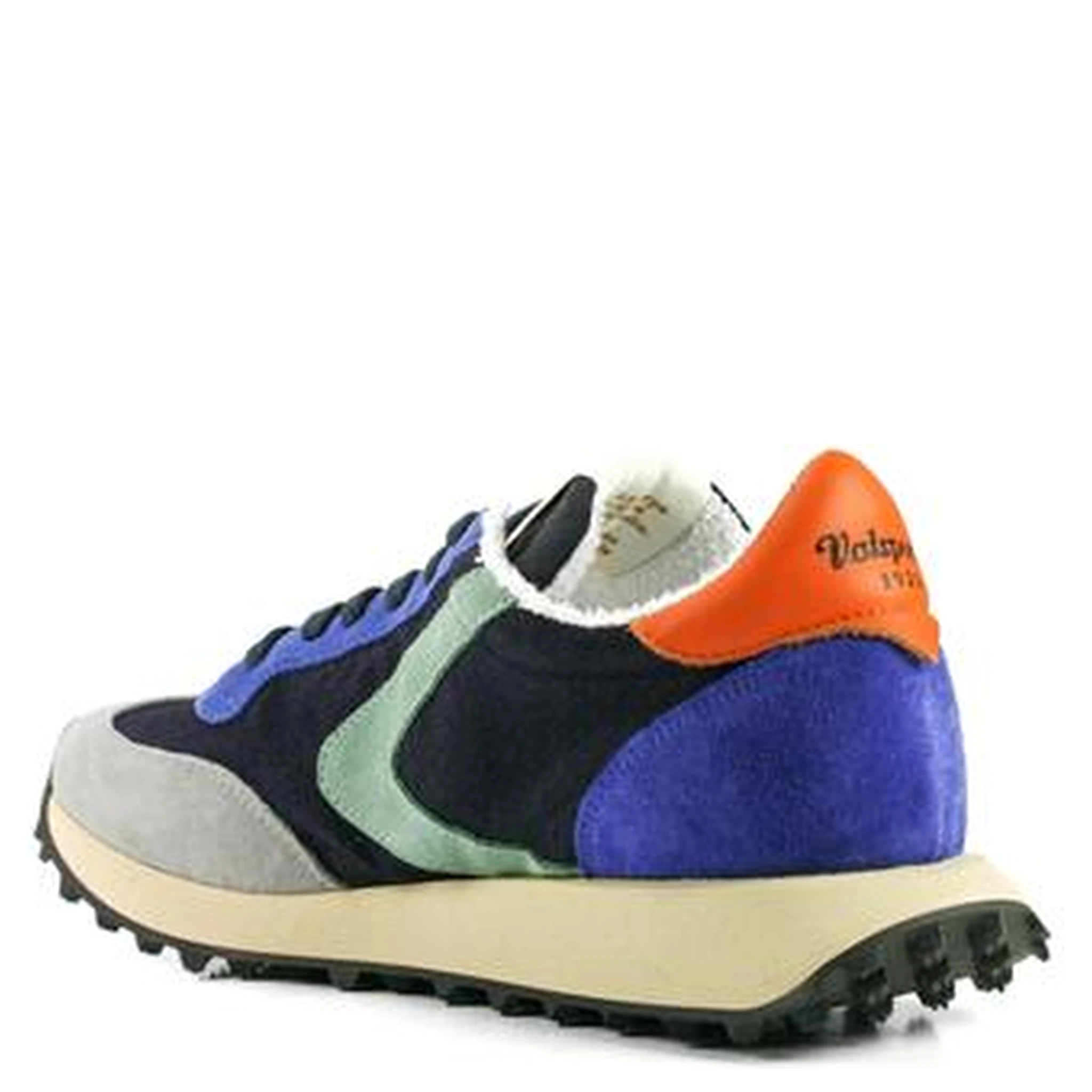suede nylon start sneakers