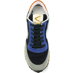 suede nylon start sneakers