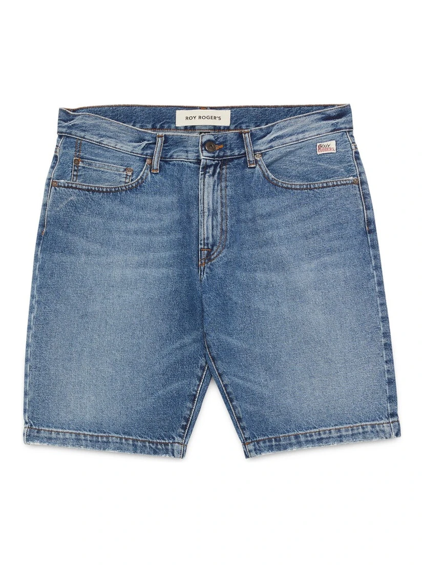 ROY ROGER'S Shorts Blue