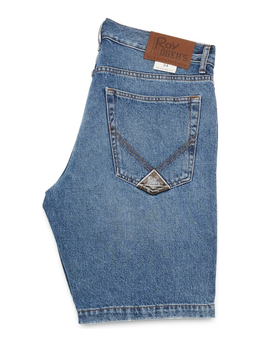 ROY ROGER'S Shorts Blue