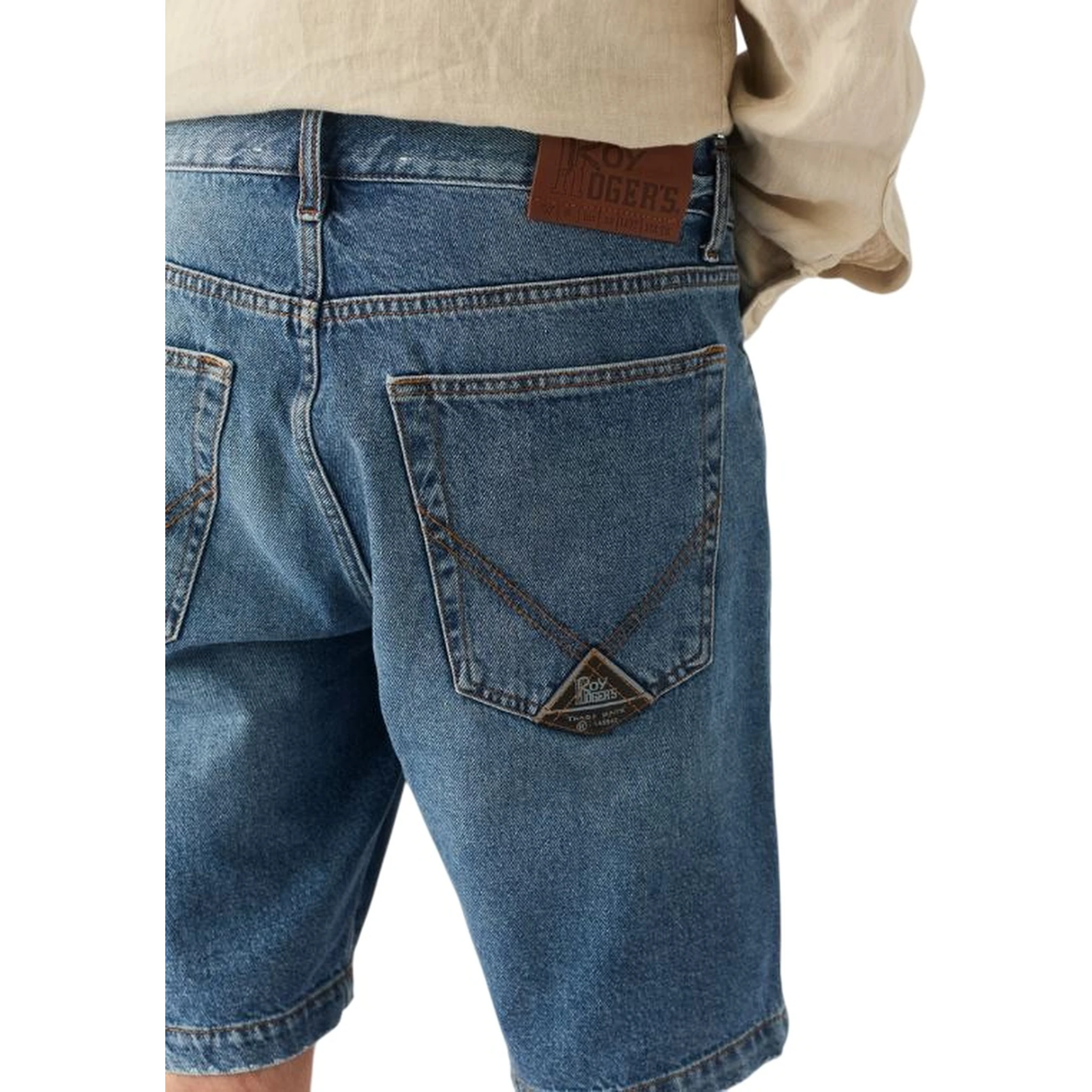 ROY ROGER'S Shorts Blue