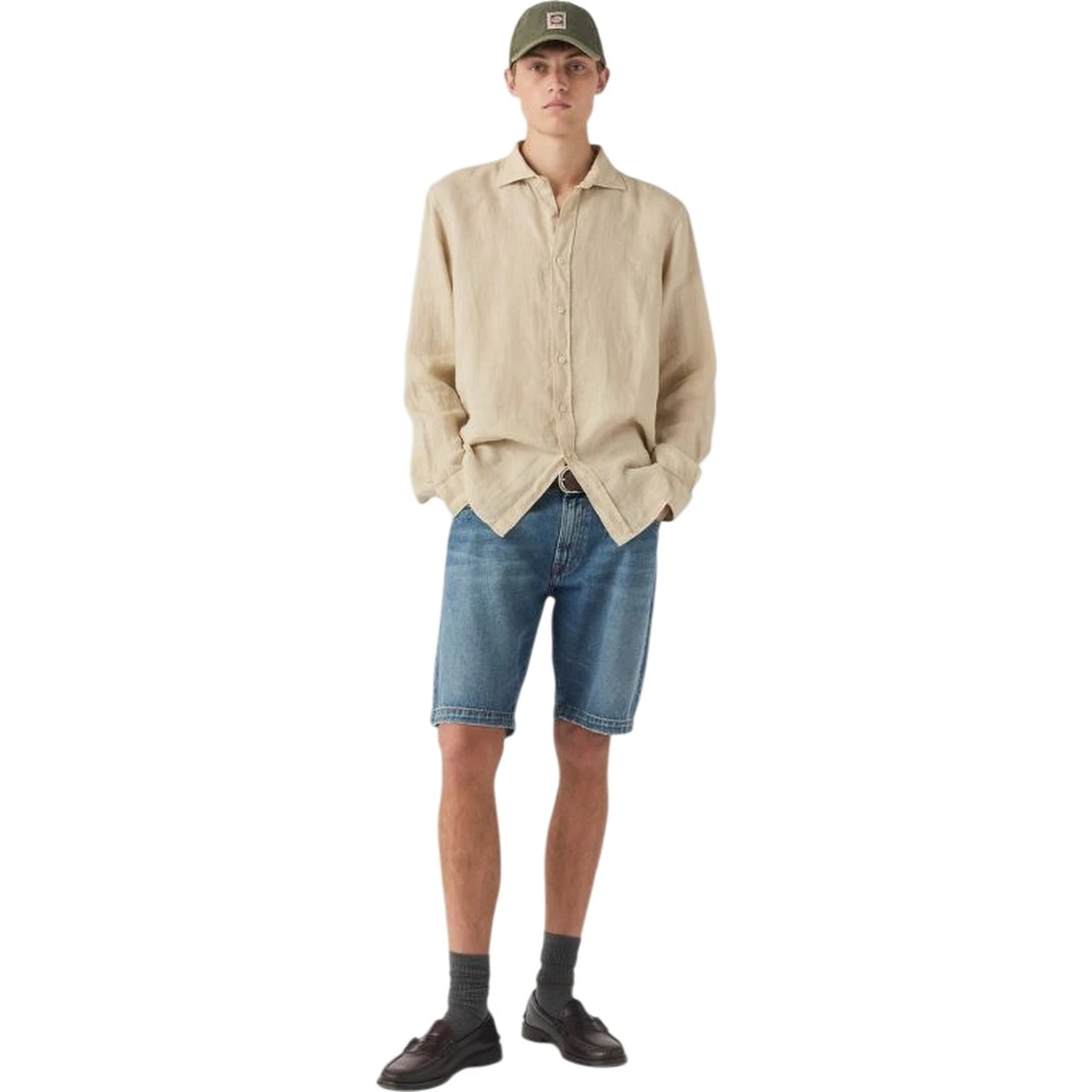 ROY ROGER'S Shorts Blue